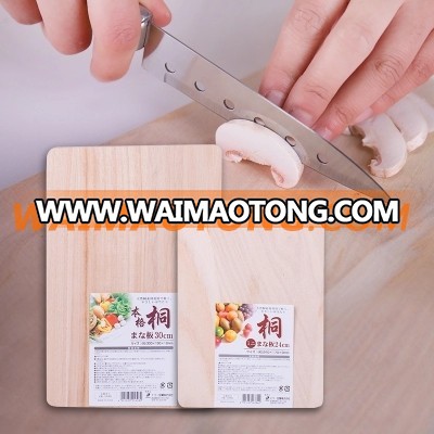 Paulownia Wooden Cheese Fruit Cutting Board